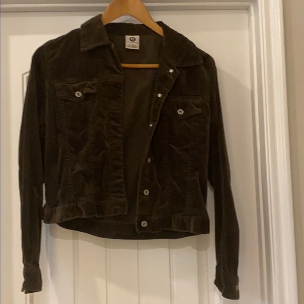 Brown corduroy jacket